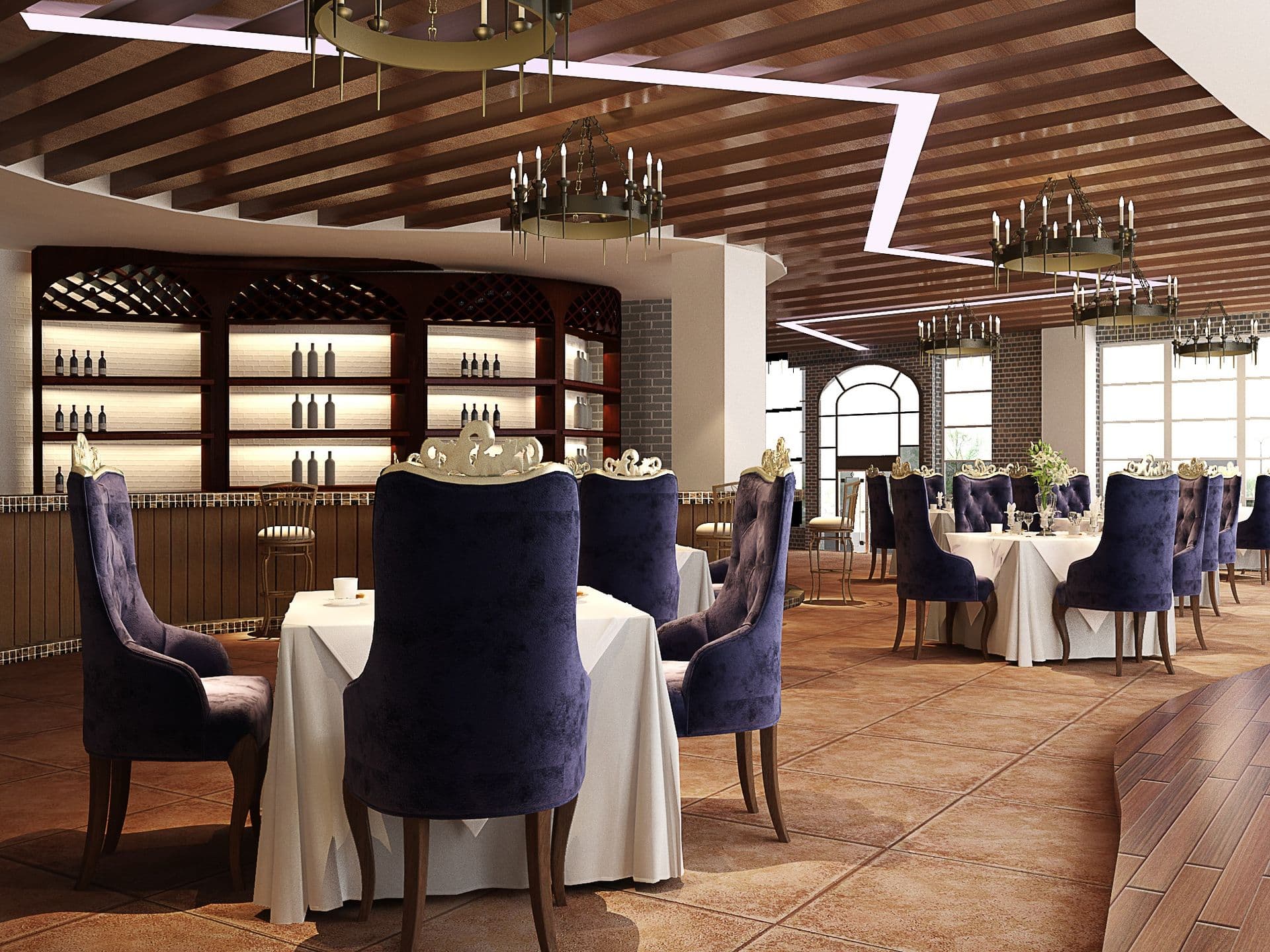 Hotel restaurant